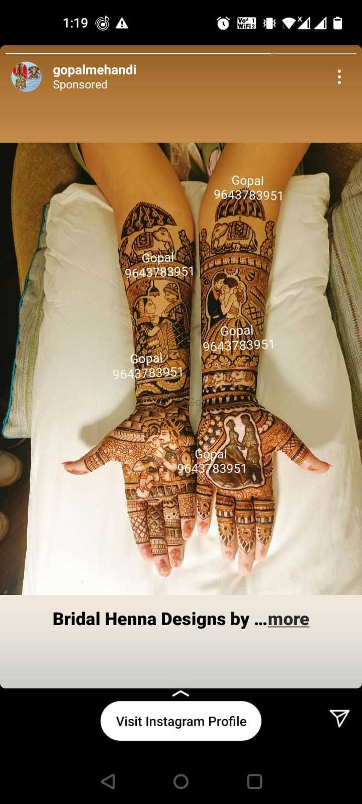 Photo By Gopal Mehandi Arts - Mehendi Artist