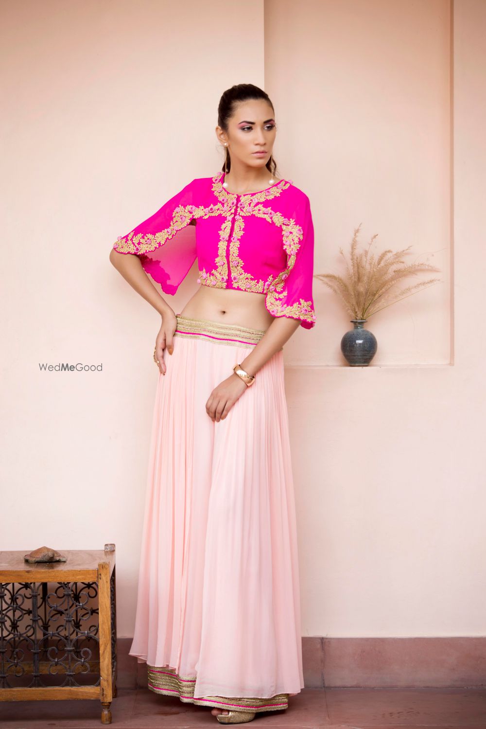 Photo of light lehenga