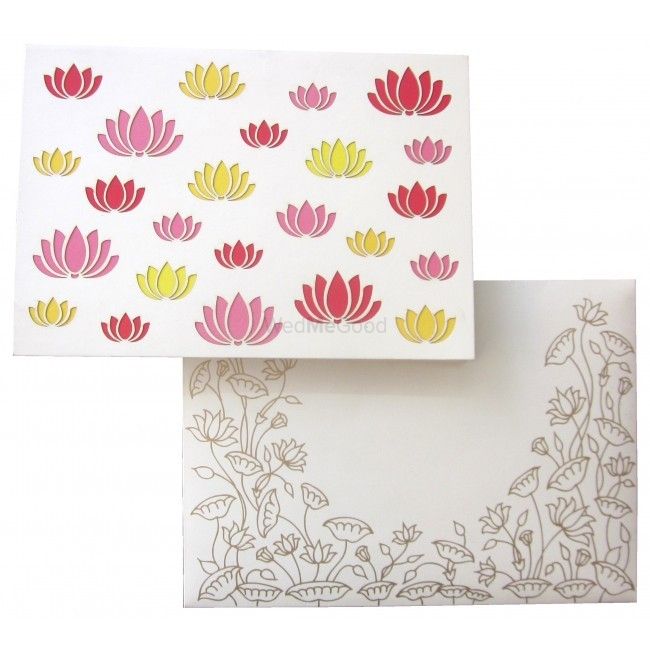Photo of lotus motif cards