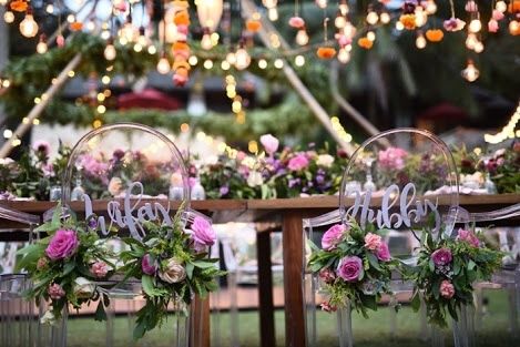 Photo of Beautiful floral hubby and wife chairs