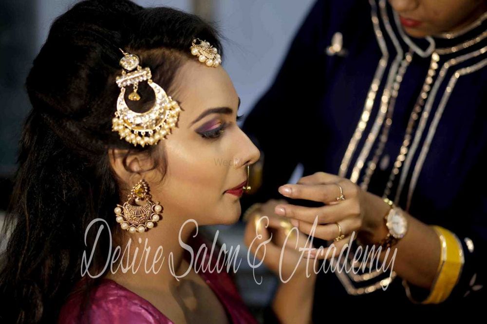 Photo By Desire Salon and Spa - Bridal Makeup