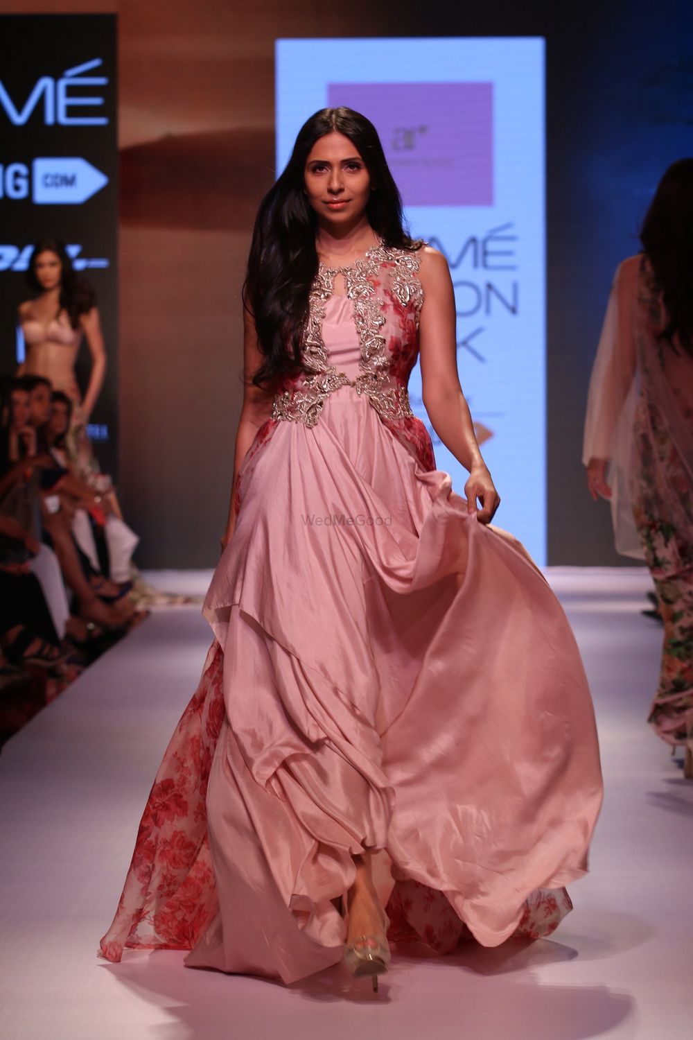 Photo of satin gown by Anushree Reddy