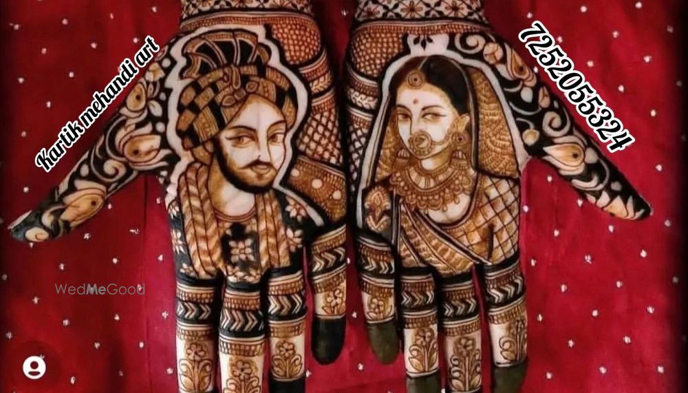 Kartik Mehndi Art