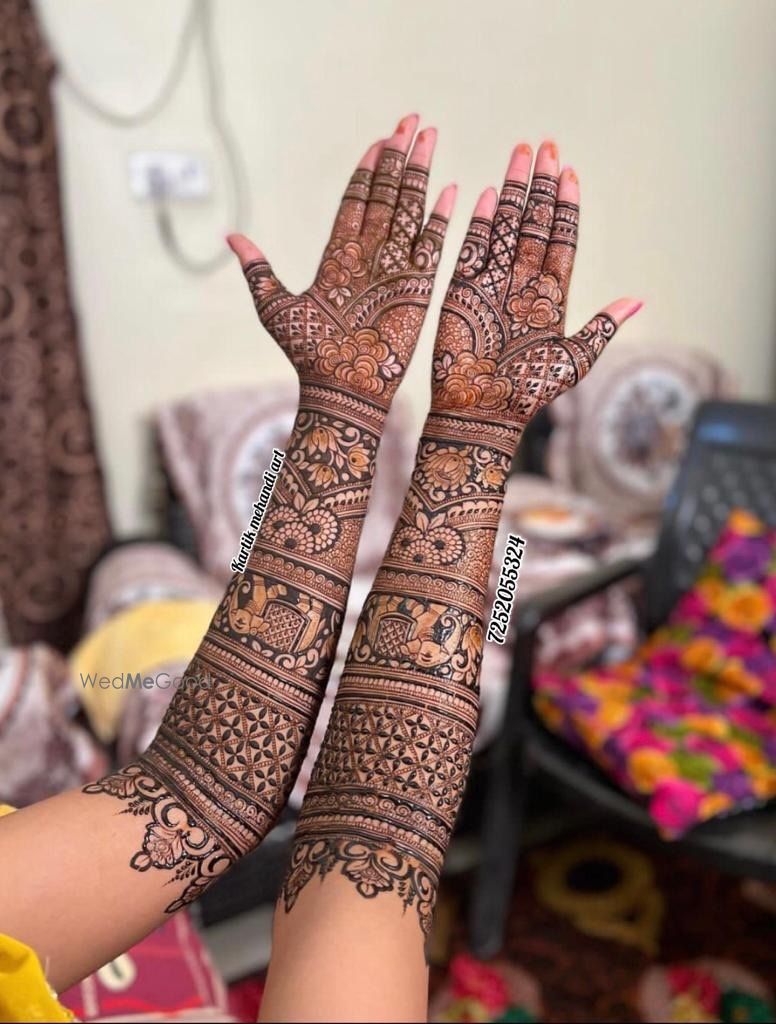 Photo By Kartik Mehndi Art - Mehendi Artist