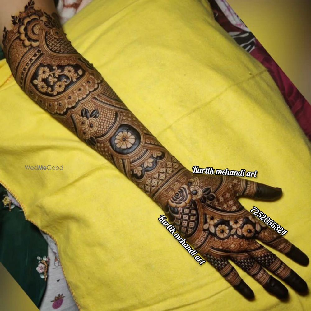 Photo By Kartik Mehndi Art - Mehendi Artist