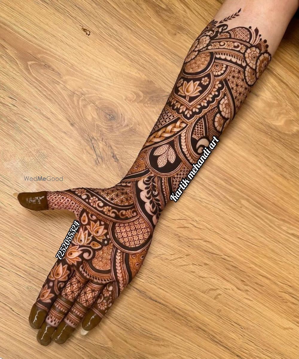 Photo By Kartik Mehndi Art - Mehendi Artist