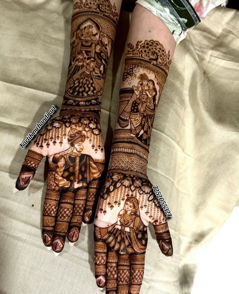 Photo By Kartik Mehndi Art - Mehendi Artist