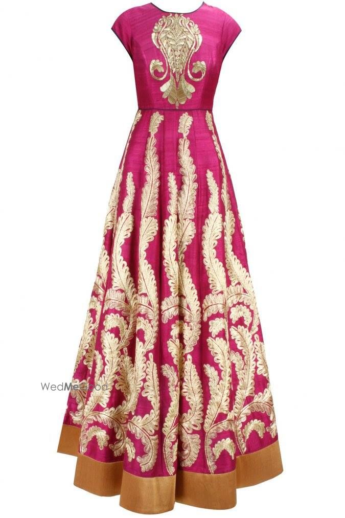 Photo of hot pink anarkali