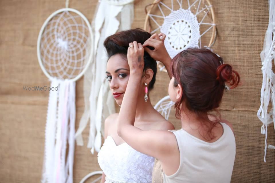 Photo By Hairspray & The Artist - Bridal Makeup