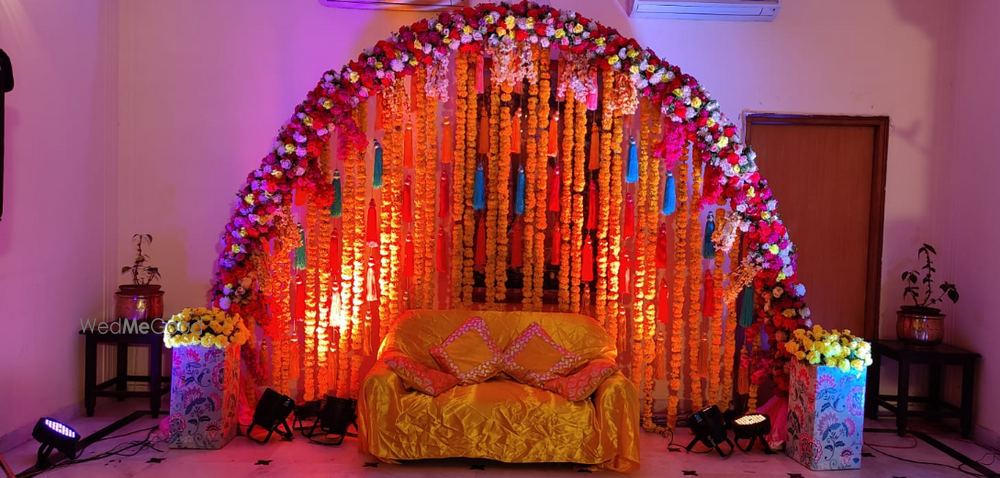 Flower Wedding Room Decoration