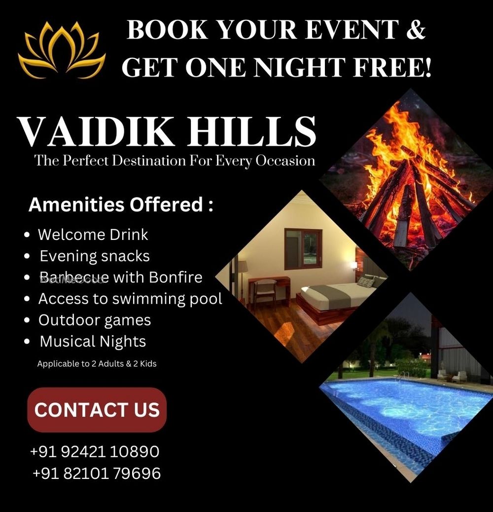 Photo By Vaidik Hills  - Venues