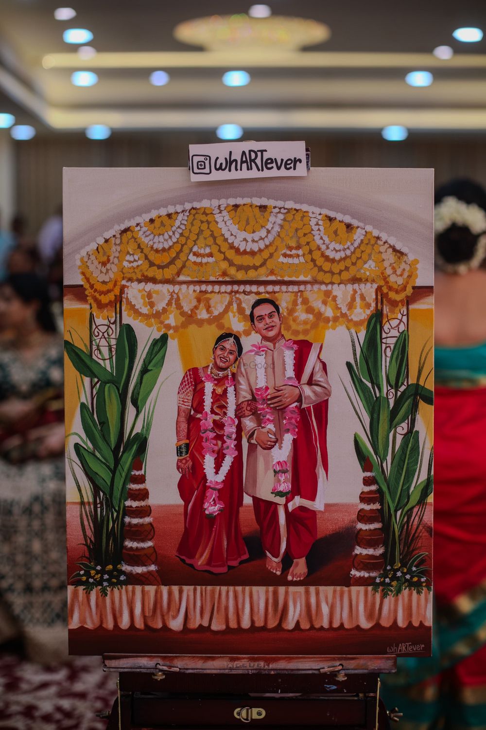 Photo By Live Wedding Painting by whARTever - Wedding Entertainment 