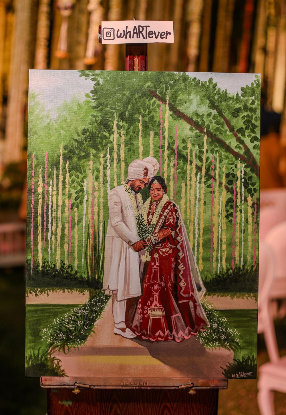 Photo By Live Wedding Painting by whARTever - Wedding Entertainment 