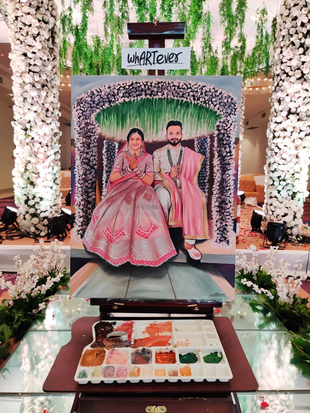 Photo By Live Wedding Painting by whARTever - Wedding Entertainment 