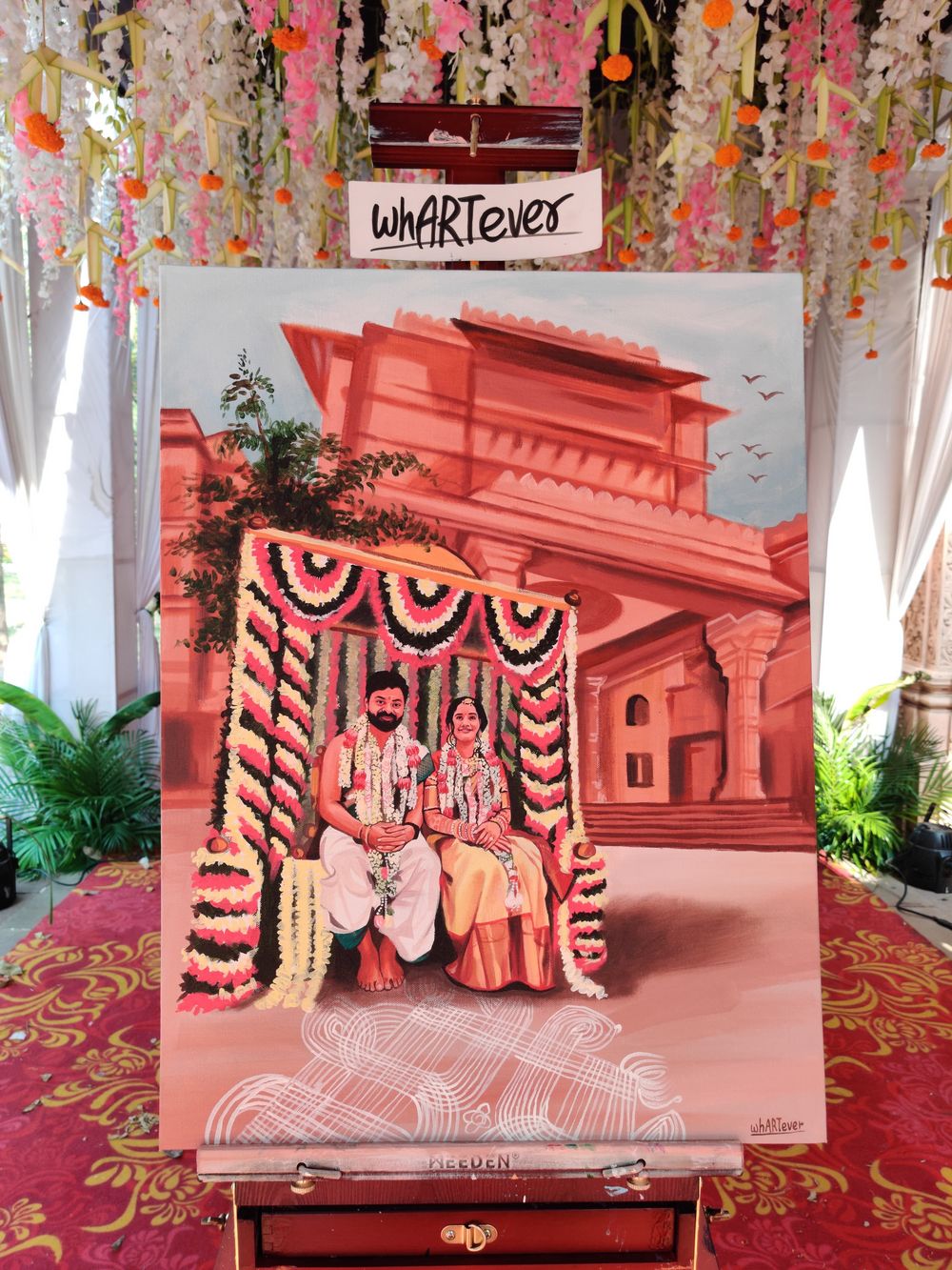 Photo By Live Wedding Painting by whARTever - Wedding Entertainment 