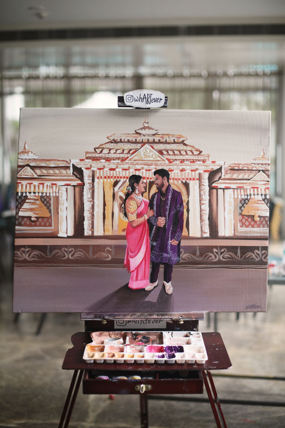 Photo By Live Wedding Painting by whARTever - Wedding Entertainment 