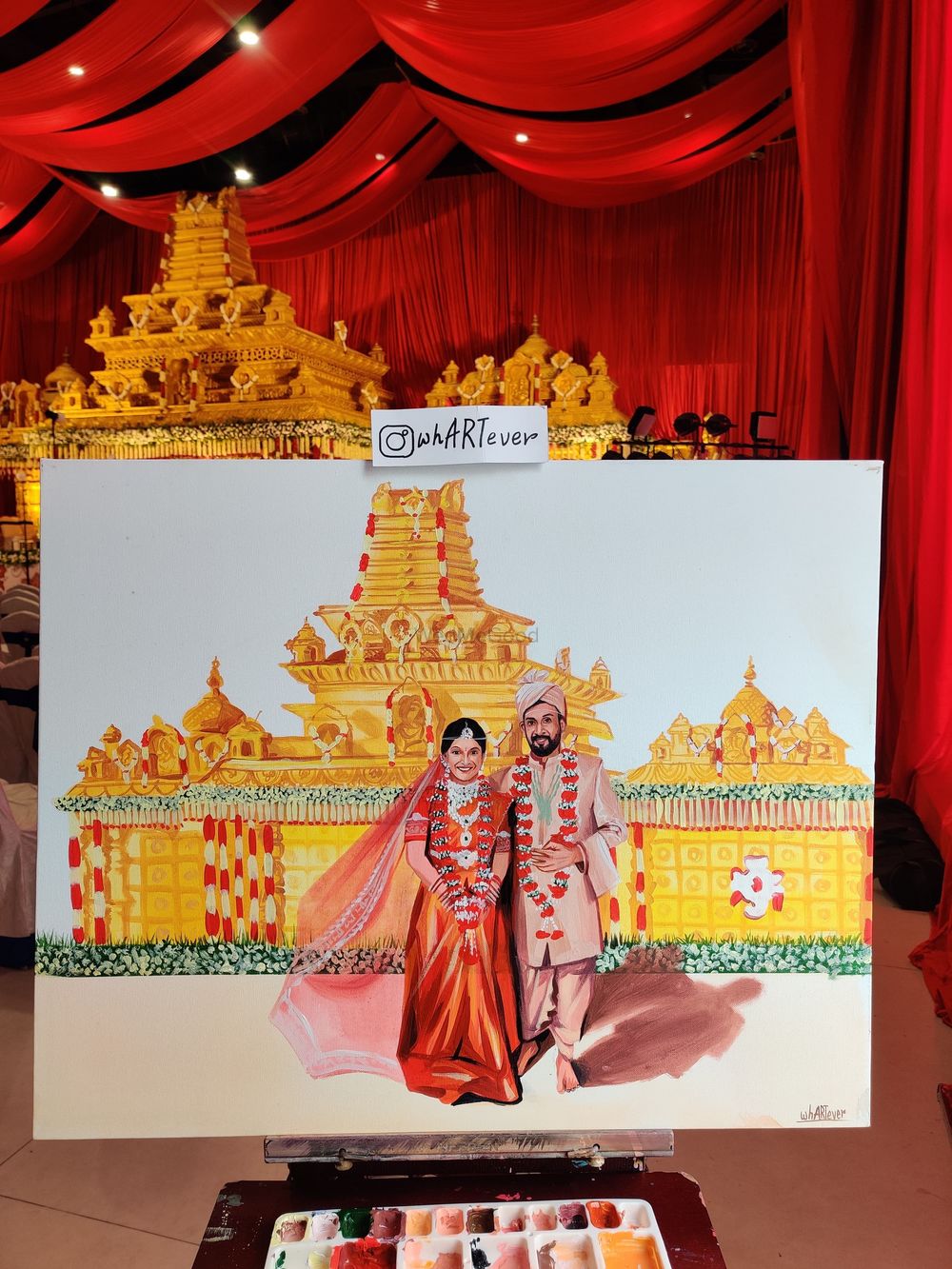 Photo By Live Wedding Painting by whARTever - Wedding Entertainment 