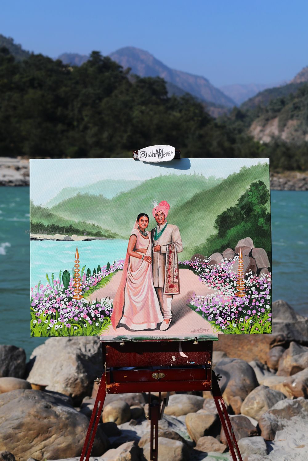 Photo By Live Wedding Painting by whARTever - Wedding Entertainment 