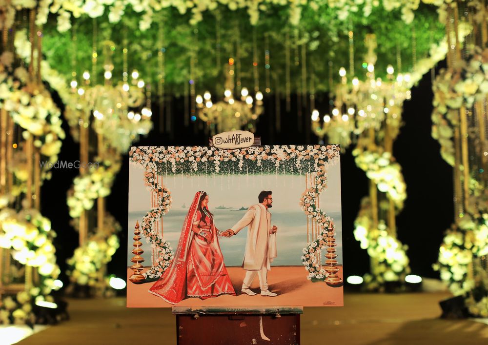 Photo By Live Wedding Painting by whARTever - Wedding Entertainment 