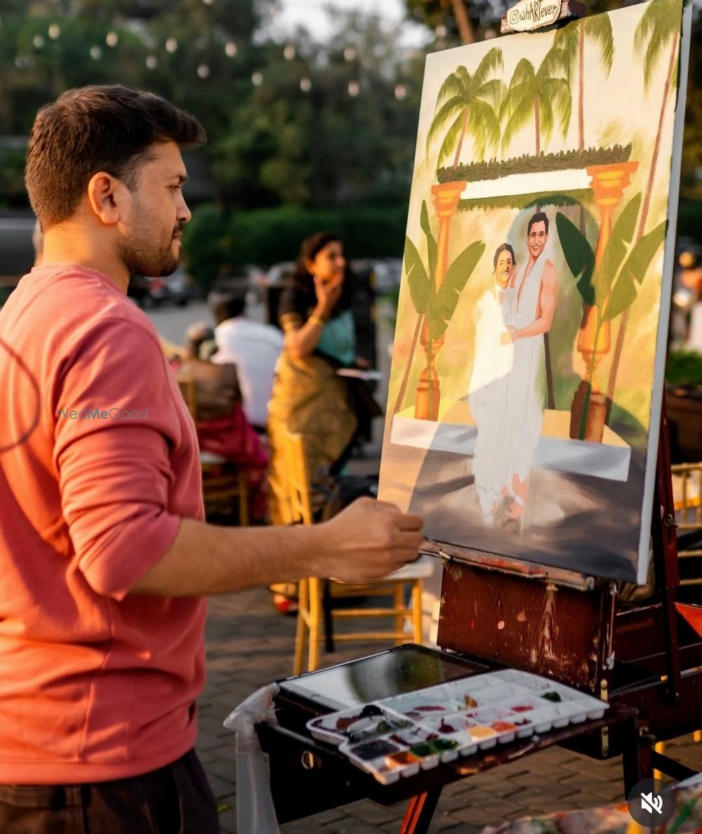 Photo By Live Wedding Painting by whARTever - Wedding Entertainment 
