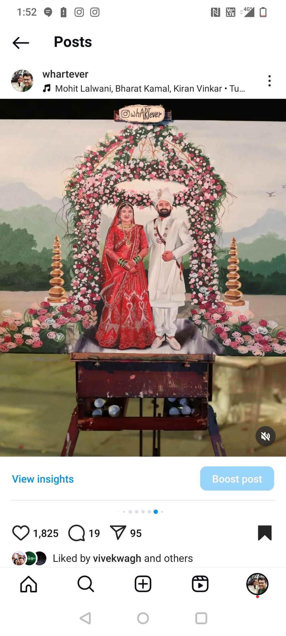 Photo By Live Wedding Painting by whARTever - Wedding Entertainment 
