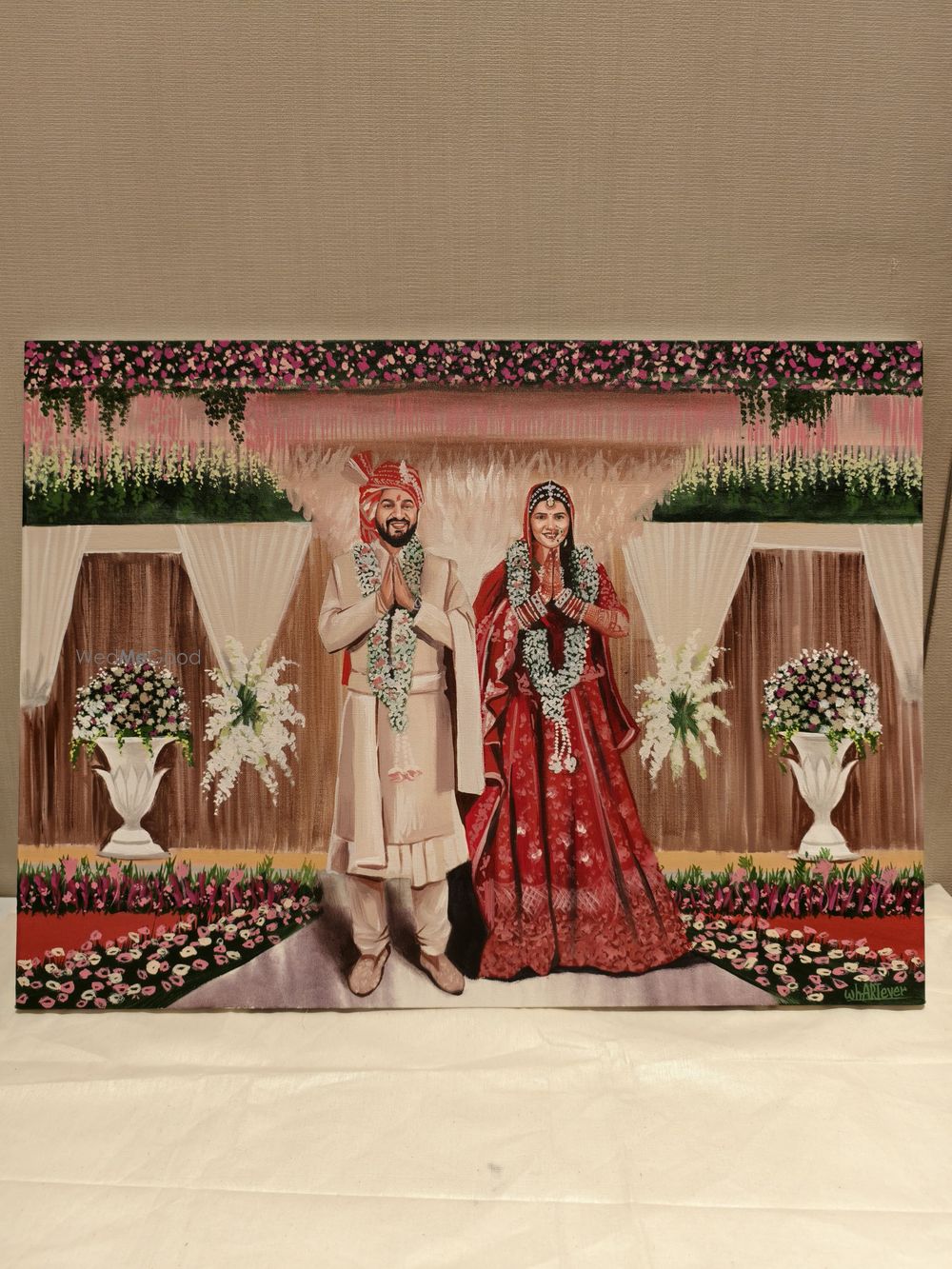 Photo By Live Wedding Painting by whARTever - Wedding Entertainment 