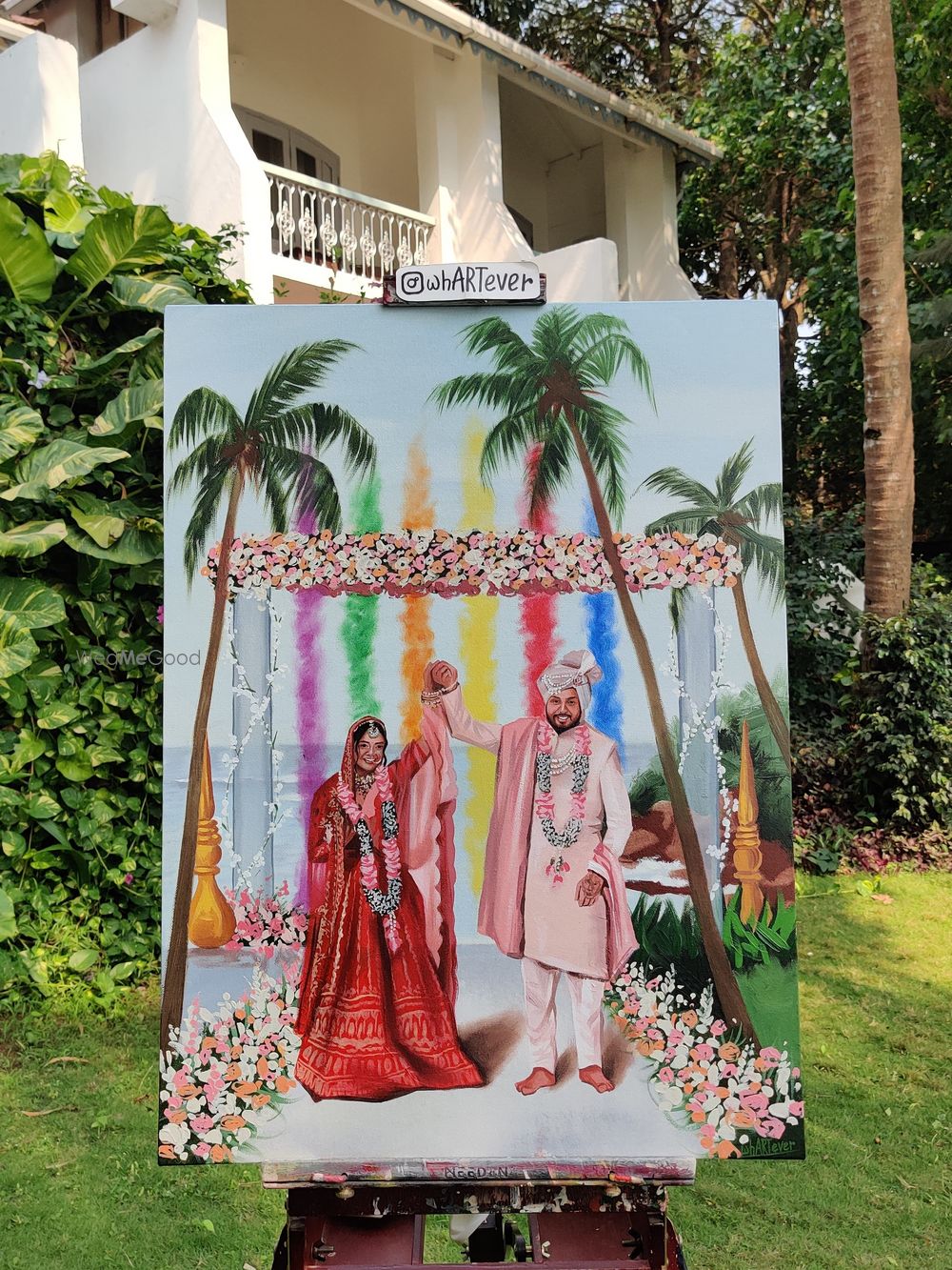 Photo By Live Wedding Painting by whARTever - Wedding Entertainment 
