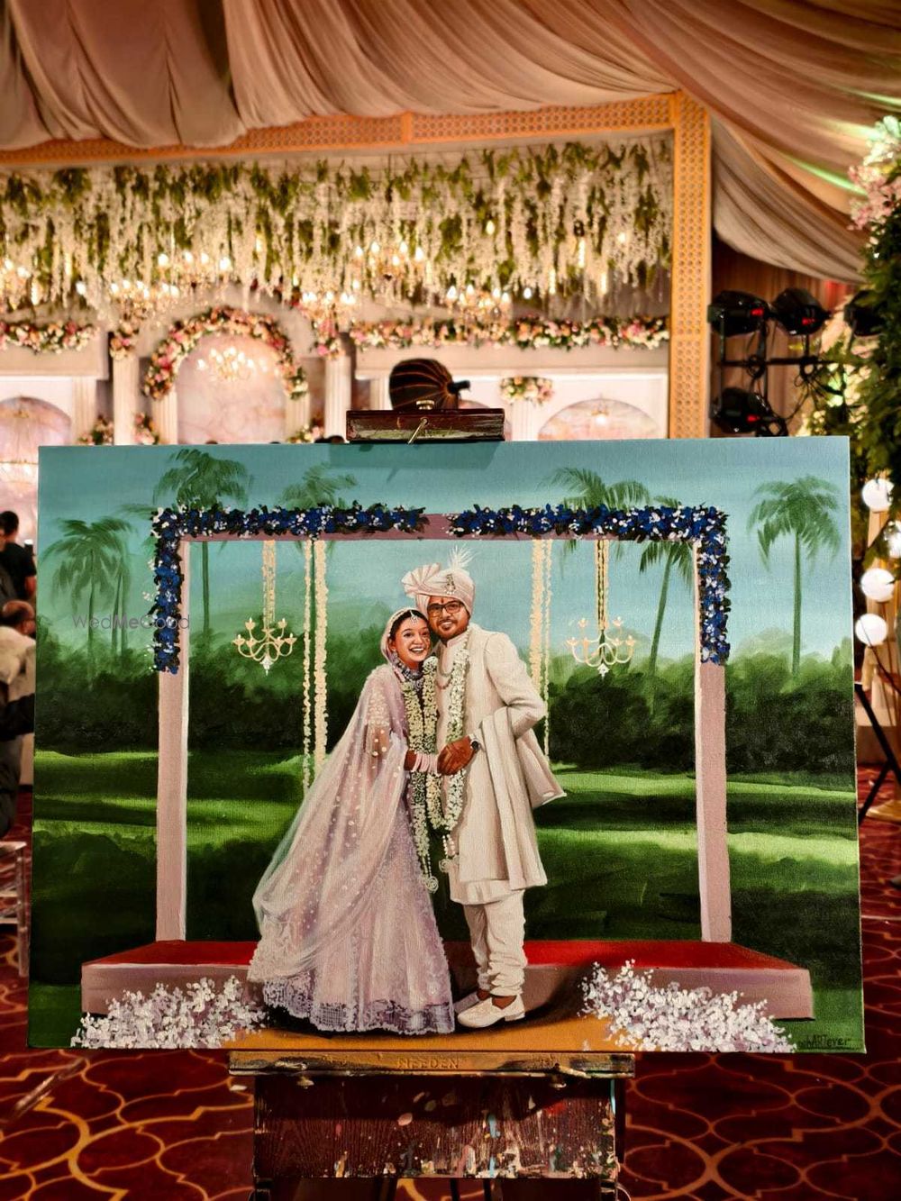 Photo By Live Wedding Painting by whARTever - Wedding Entertainment 