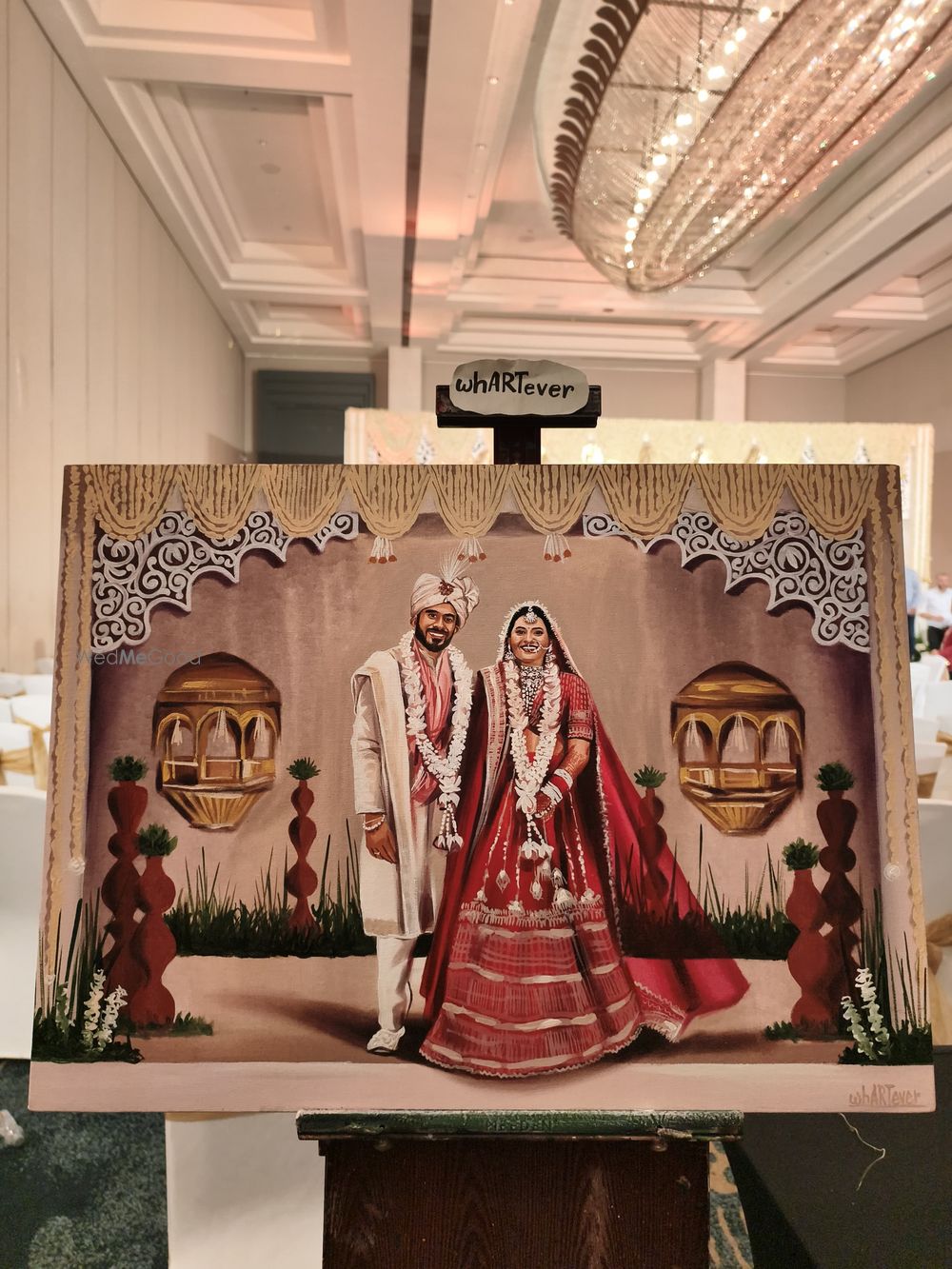 Photo By Live Wedding Painting by whARTever - Wedding Entertainment 