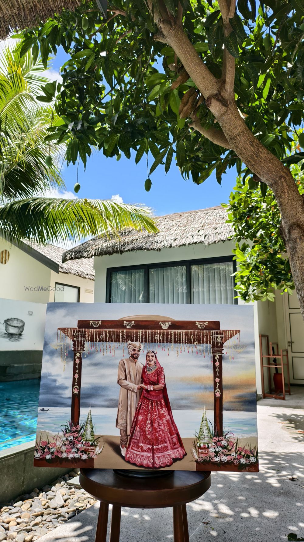 Photo By Live Wedding Painting by whARTever - Wedding Entertainment 