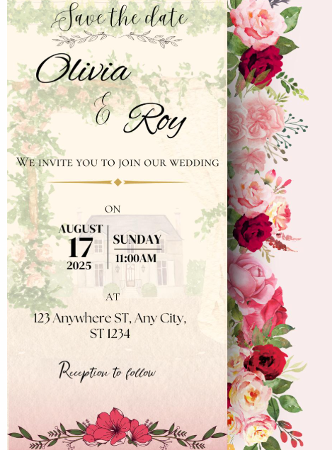 Photo By Orchid Png - Invitations
