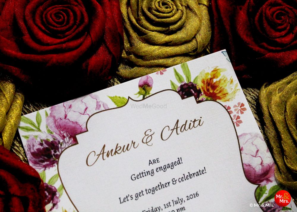 Photo By Mr & Mrs - Invitations