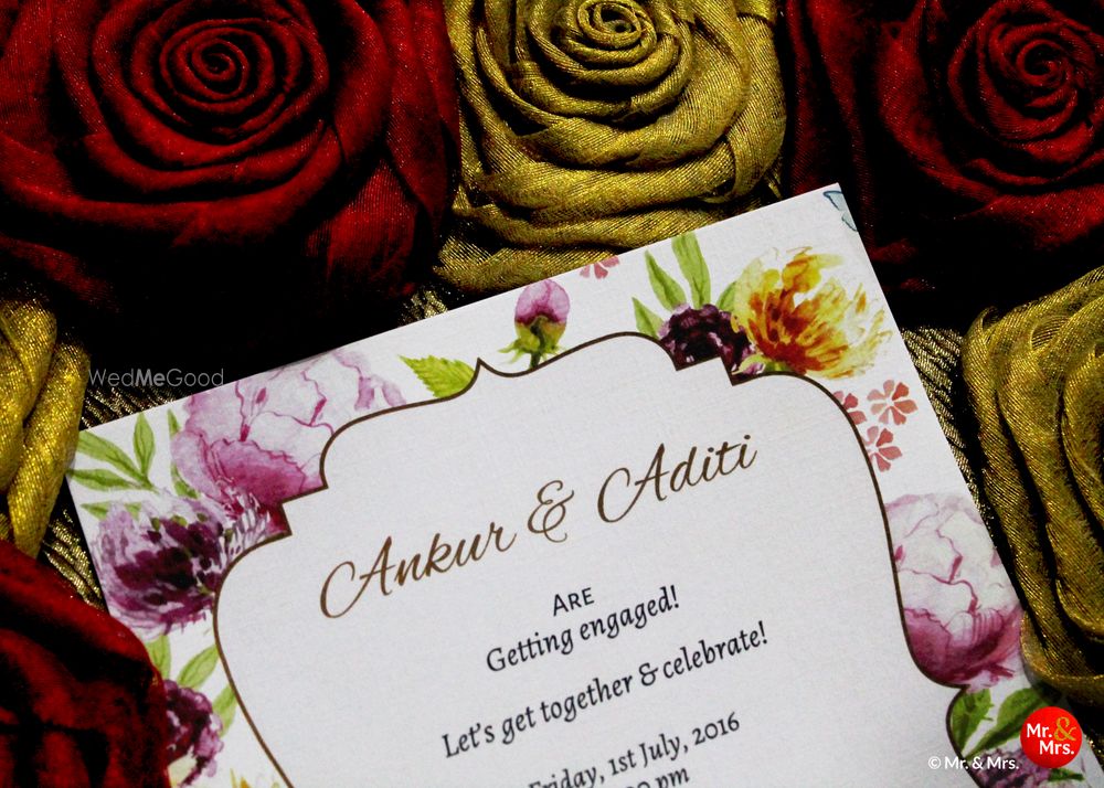 Photo By Mr & Mrs - Invitations