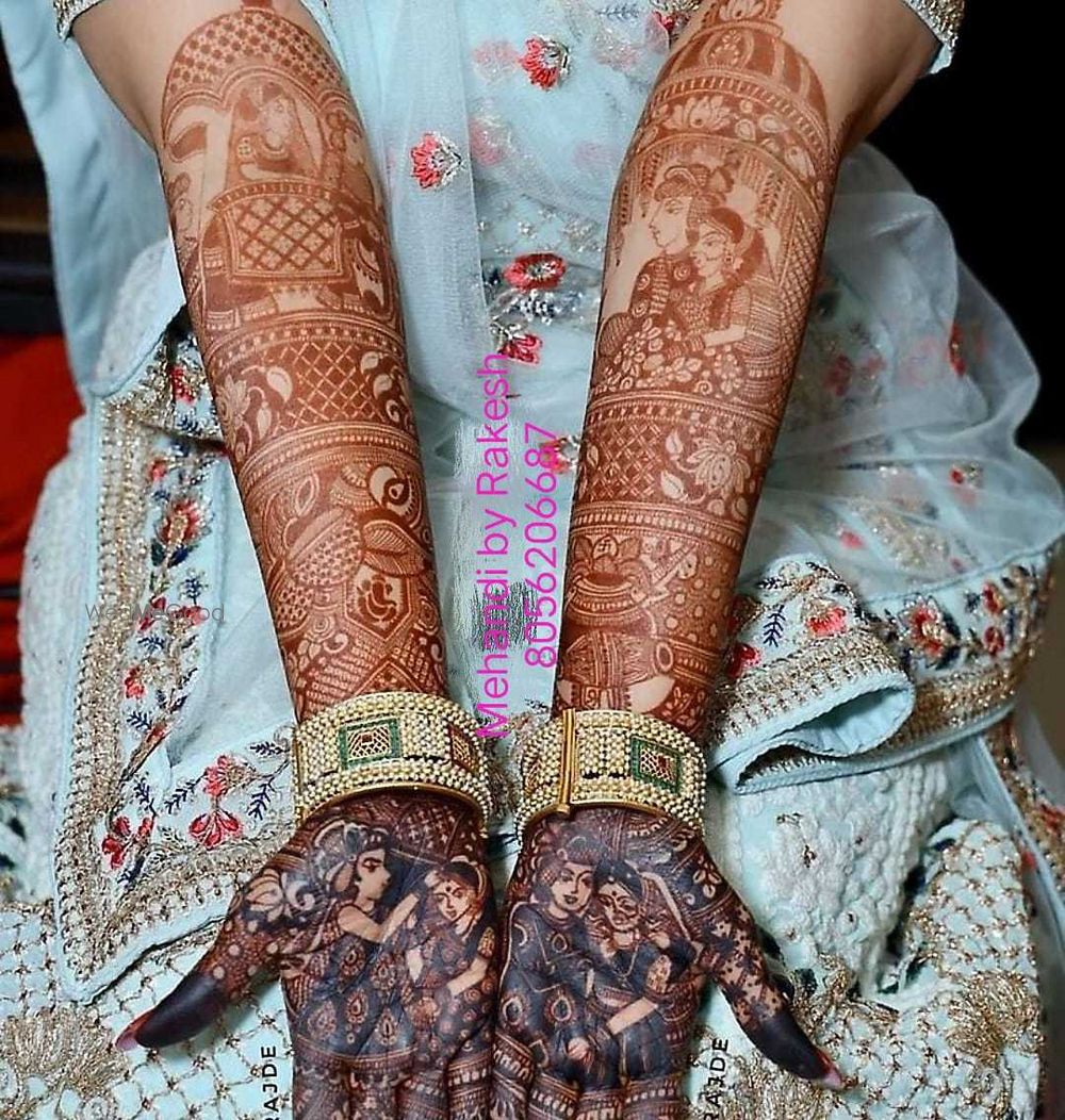 Photo By Rakesh Mehandi Art - Mehendi Artist