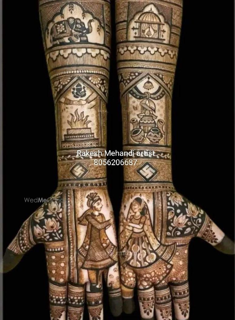 Photo By Rakesh Mehandi Art - Mehendi Artist