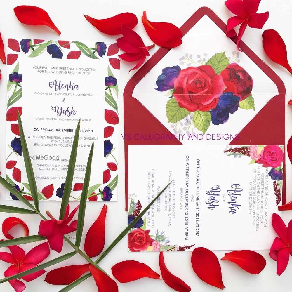 Photo By VS Calligraphy and Designs - Invitations