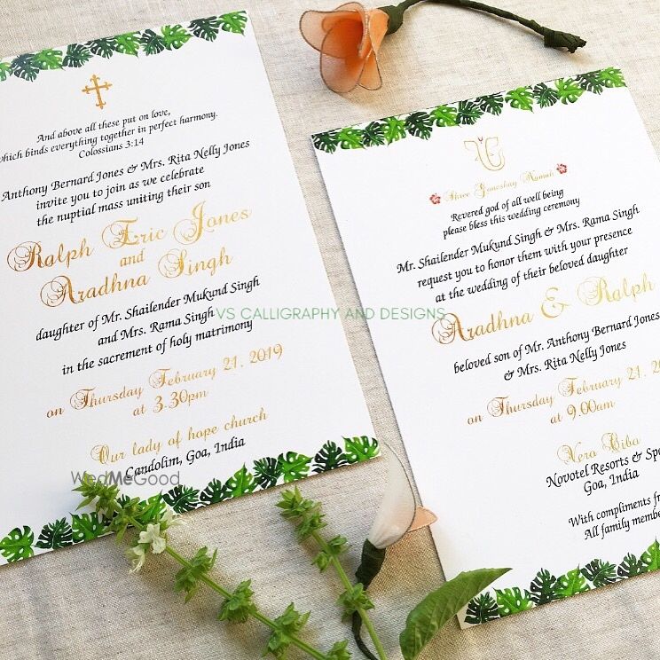 Photo By VS Calligraphy and Designs - Invitations