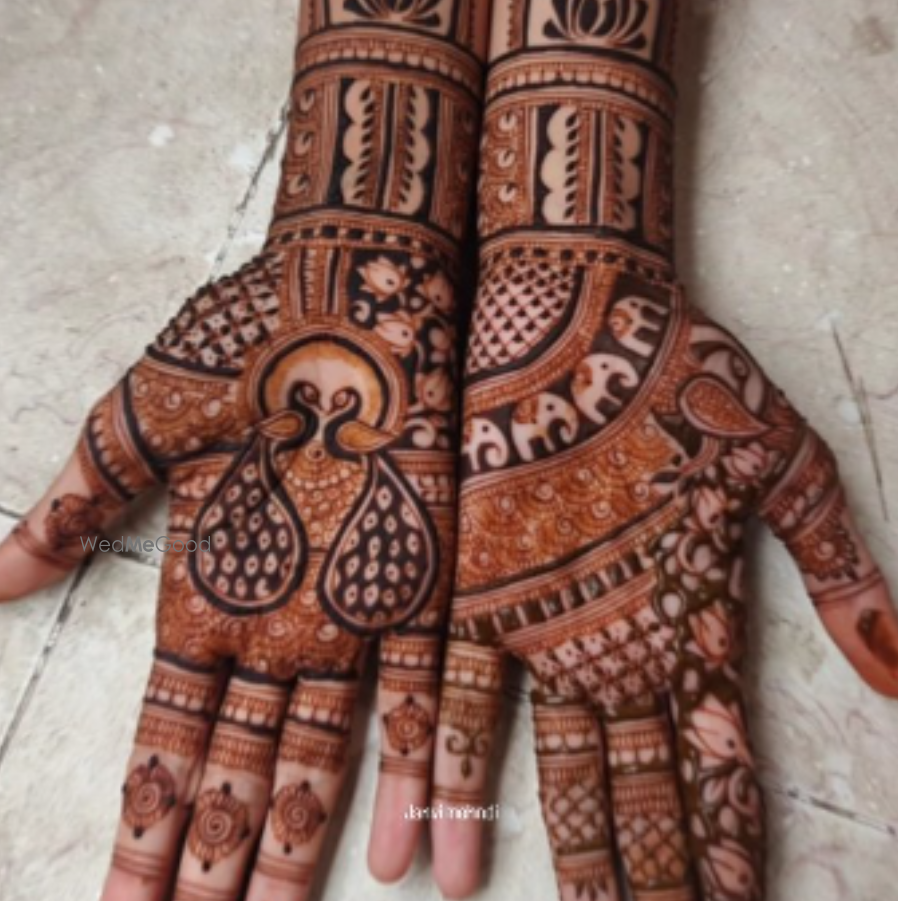 Mehendi Nails by Janvi