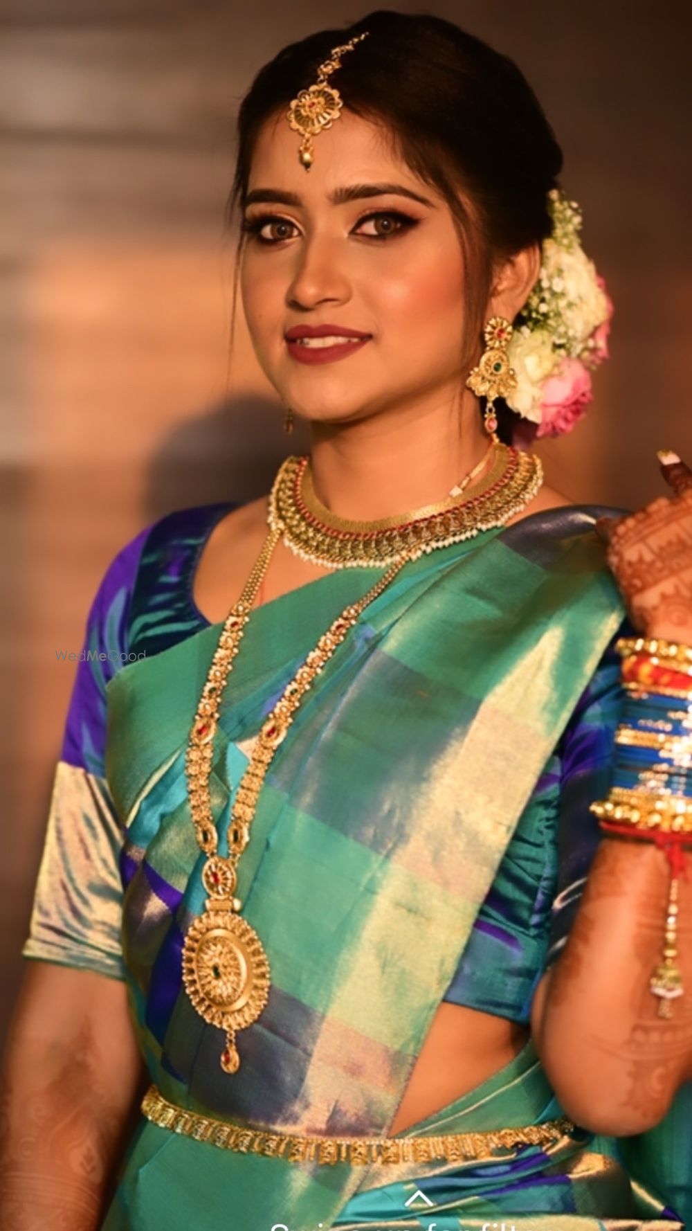 Bridal makeup by Riya