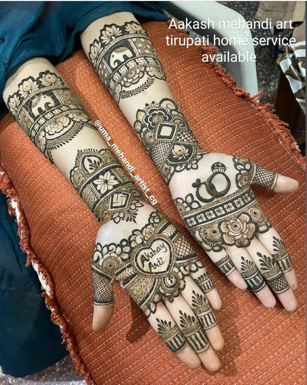 Photo By Aakash Mehandi Art - Mehendi Artist