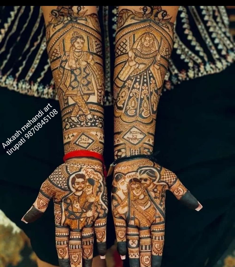 Photo By Aakash Mehandi Art - Mehendi Artist