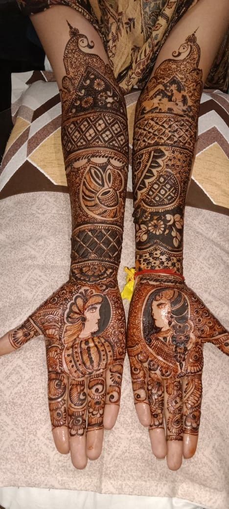 Photo By Krishna Mehandi Art - Mehendi Artist