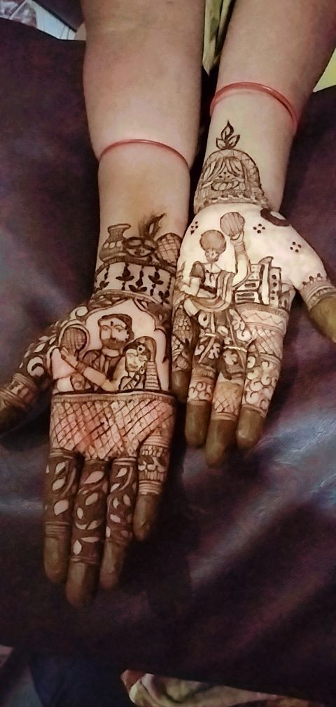 Photo By Krishna Mehandi Art - Mehendi Artist