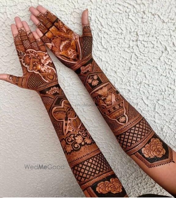 Photo By Krishna Mehandi Art - Mehendi Artist