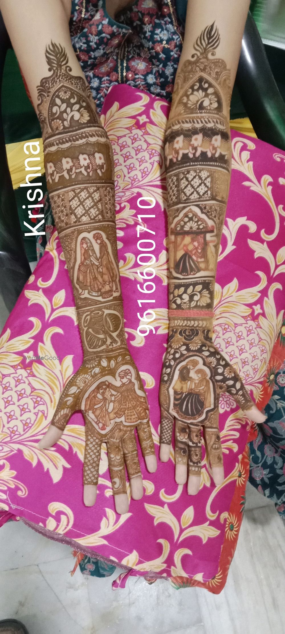 Photo By Krishna Mehandi Art - Mehendi Artist