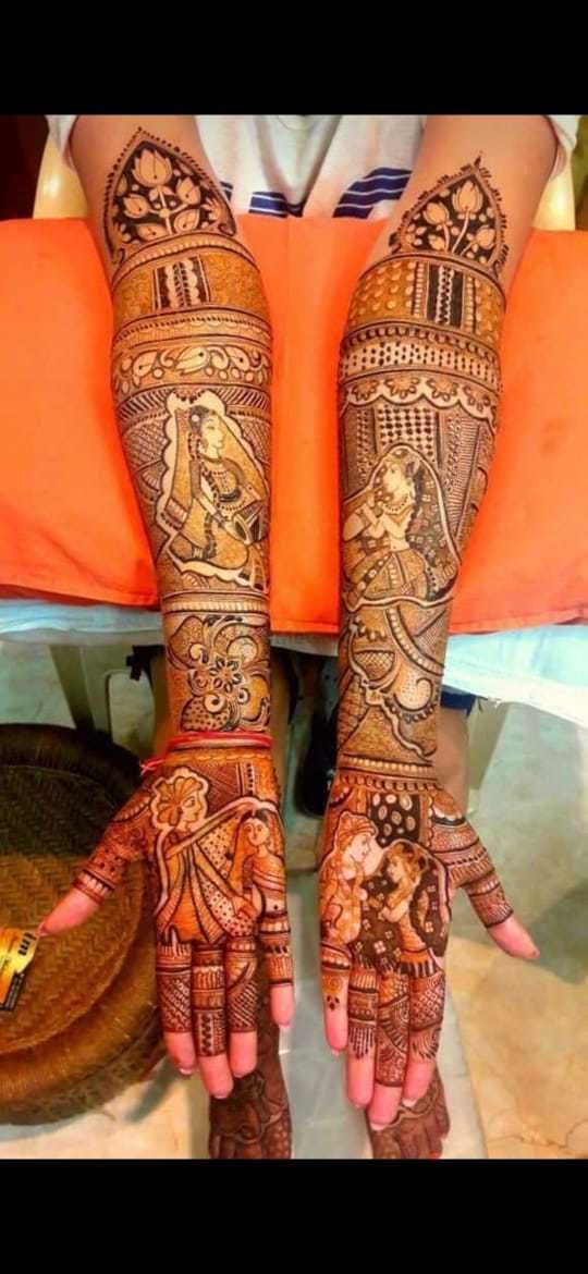 Photo By Krishna Mehandi Art - Mehendi Artist