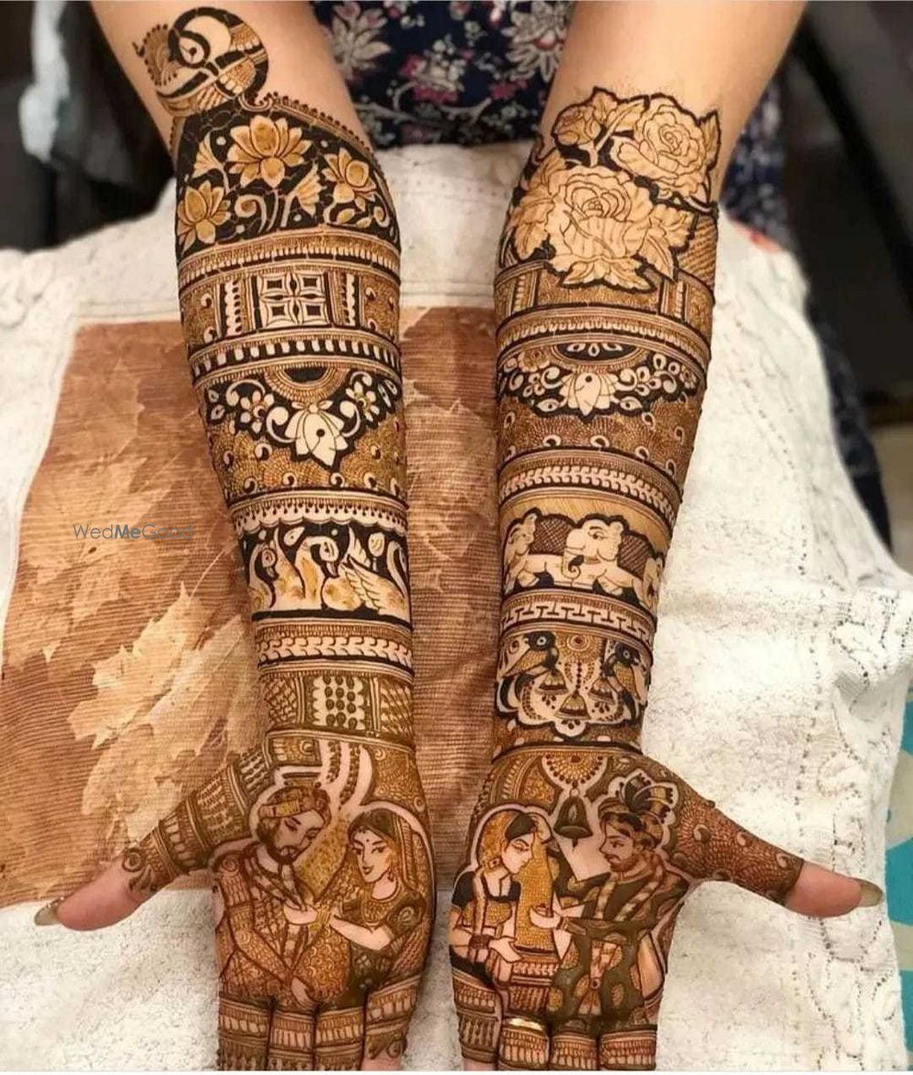 Photo By Krishna Mehandi Art - Mehendi Artist