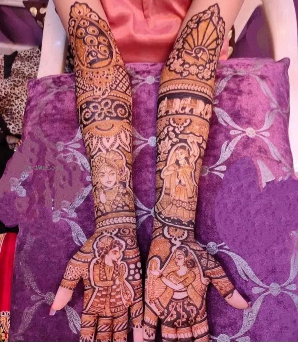 Photo By Krishna Mehandi Art - Mehendi Artist