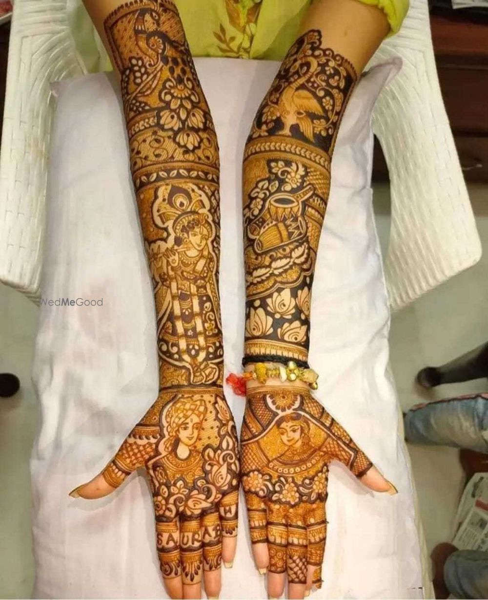 Photo By Krishna Mehandi Art - Mehendi Artist