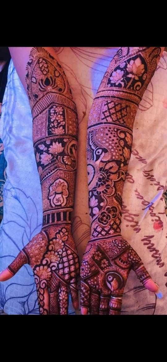 Photo By Krishna Mehandi Art - Mehendi Artist